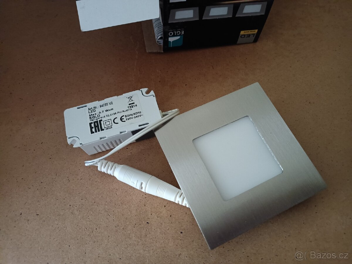 Zápustná led světla 3ks/balení