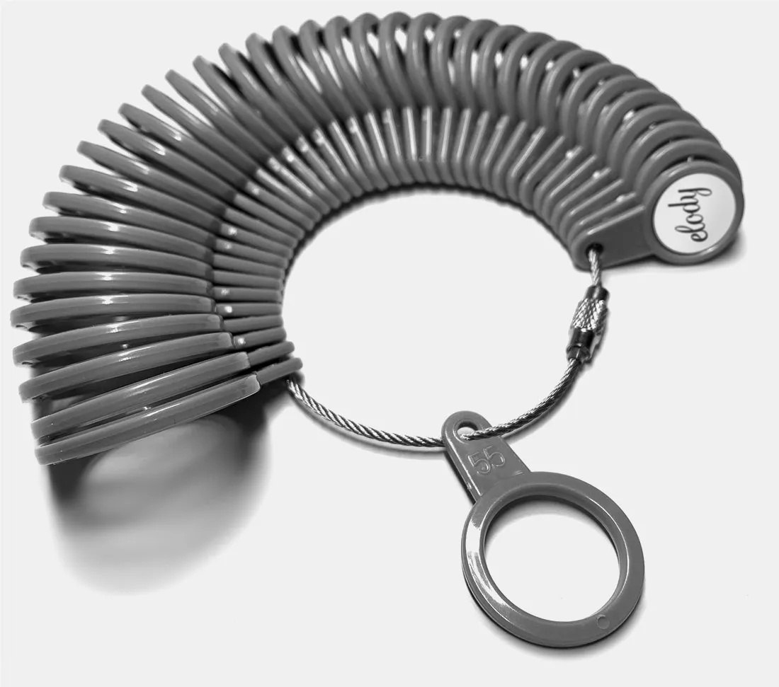 měřidlo velikosti prstenu