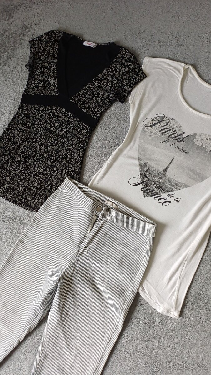 Dívčí SET: trička a kalhoty vel. XS/S