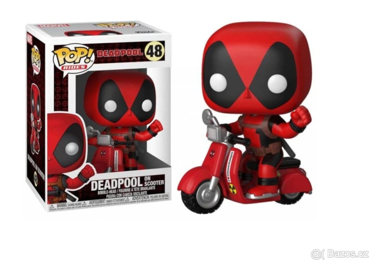 Funko POP Marvel Deadpool & Scooter