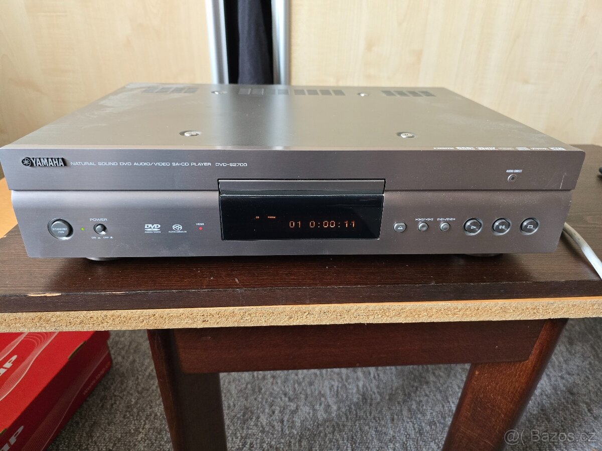 SACD, DVD hifi přehrávač Yamaha DVD-S 2700