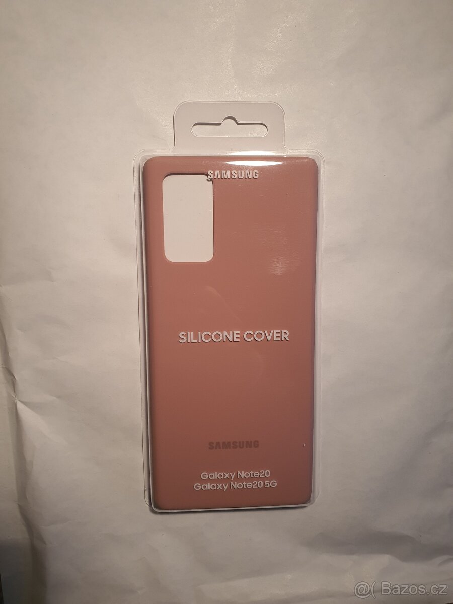 Samsung Galaxy Note 20 Silicone Cover - originální - nové