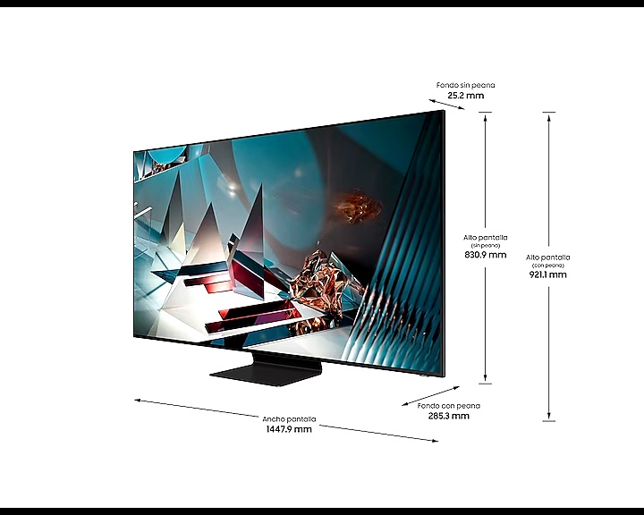 TV Q800T QLED 163cm 65" 8K Smart TV (2020)