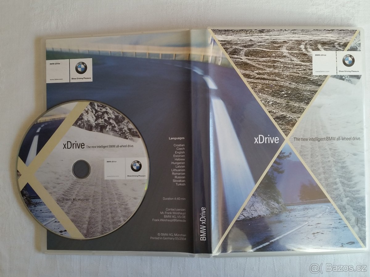 propagační DVD xDrive inteligentní pohon všech kol BMW