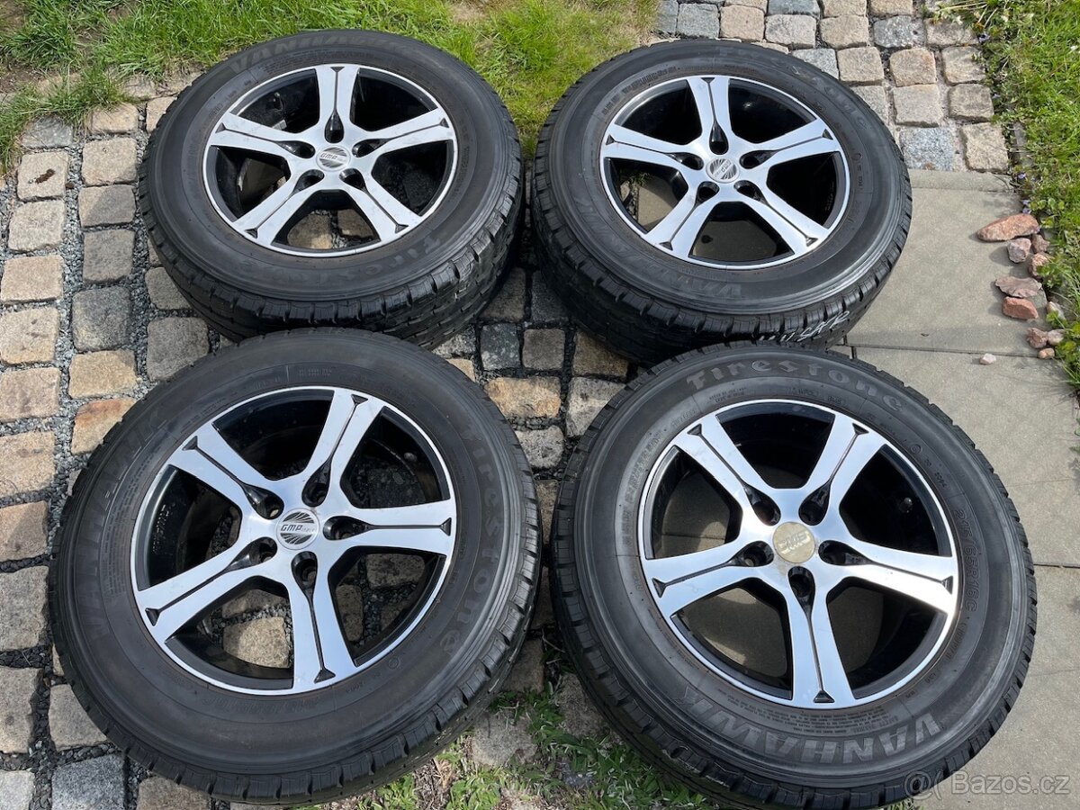 4x alu disky 5x118 R16, letní pneu 90% C