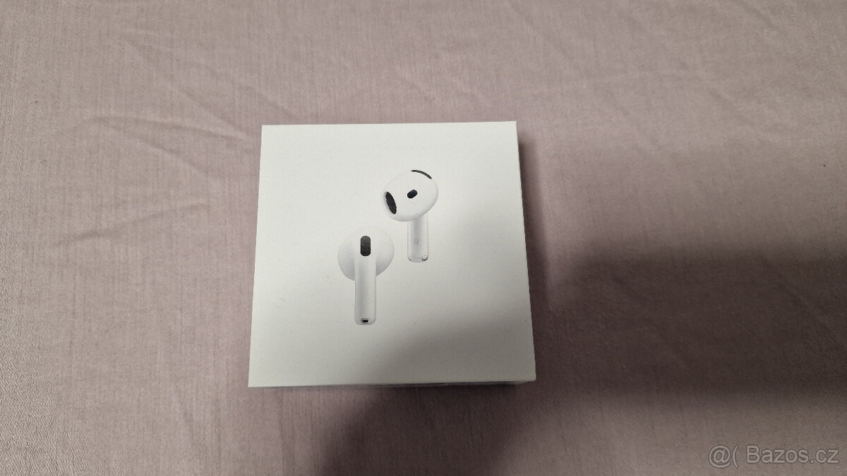 Apple AirPods 4 (ANC) – nové, zapečetěné, záruka, 3 200 Kč
