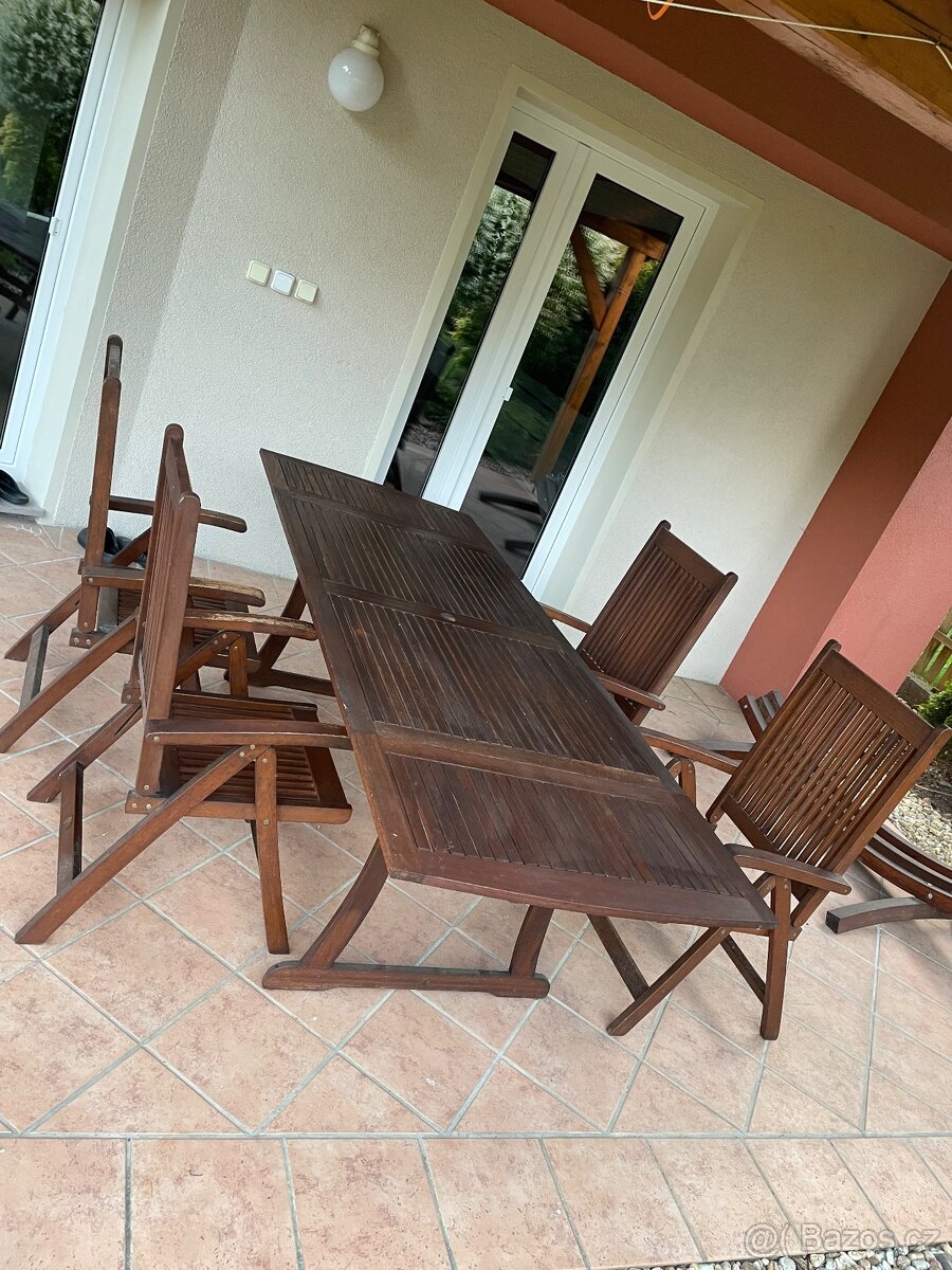 Zahradní nábytek Jutlandia -cena za komplet