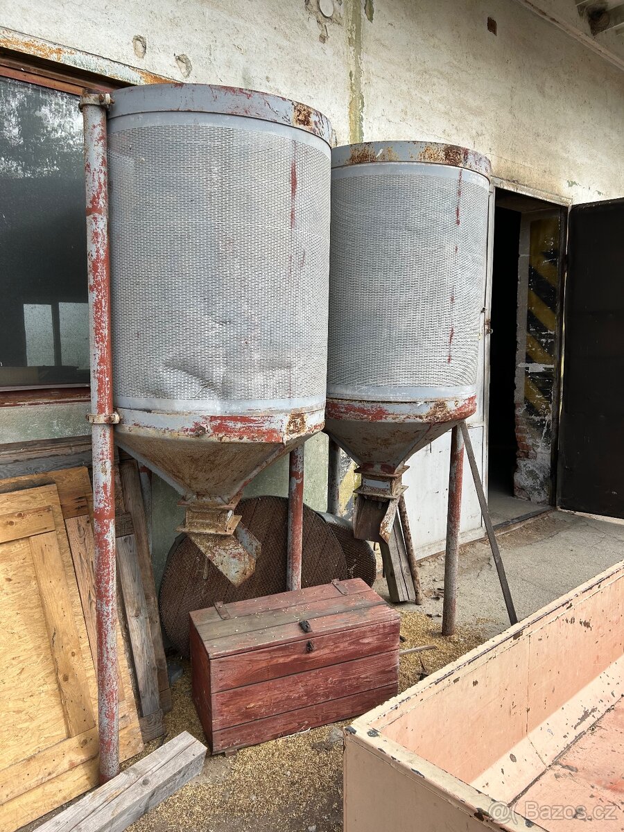 silo na obilí