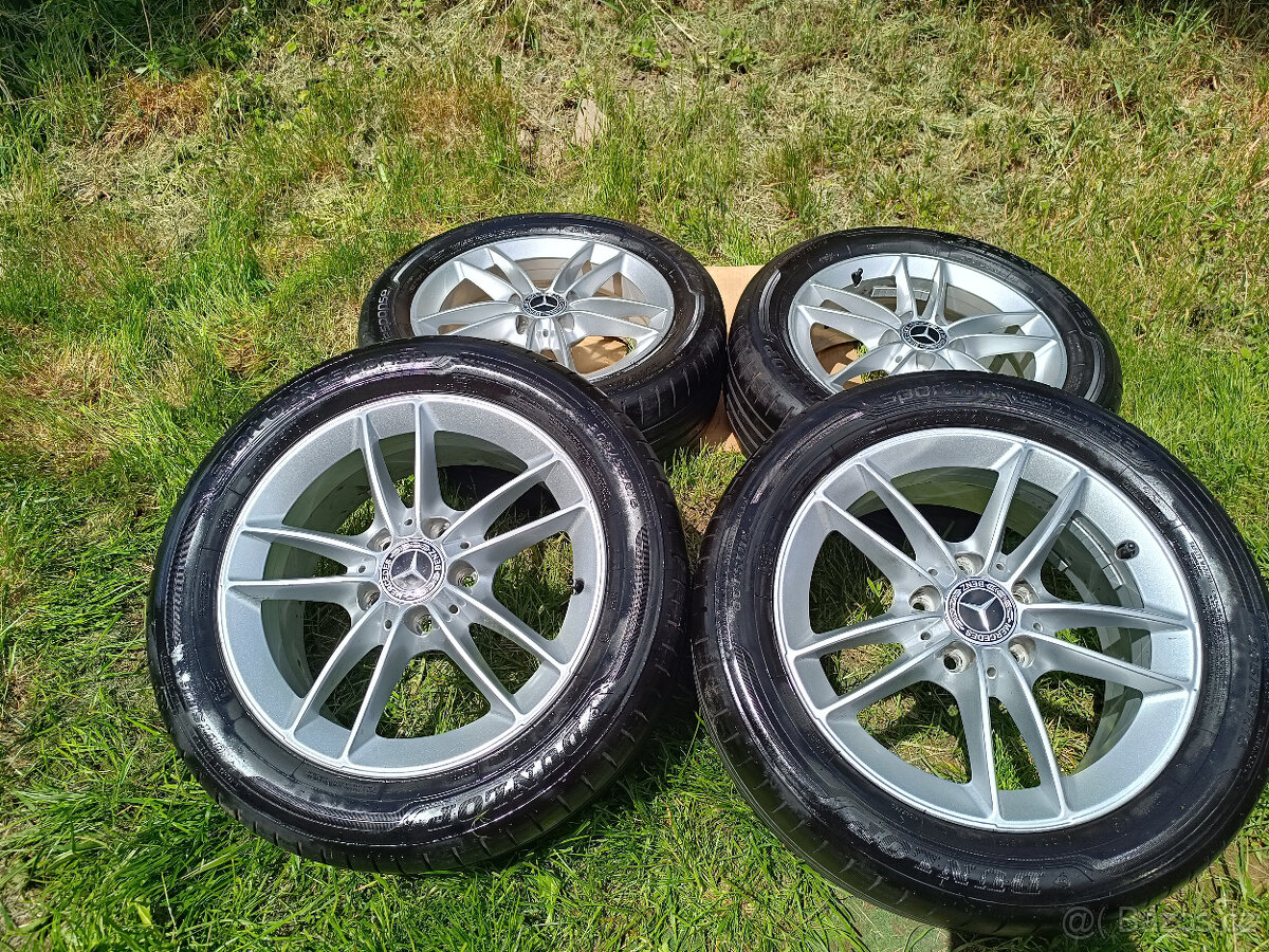 Prodám sadu alu 205/55/16 VW,SEAT,ŠKODA,AUDI, MERCEDES 5x112