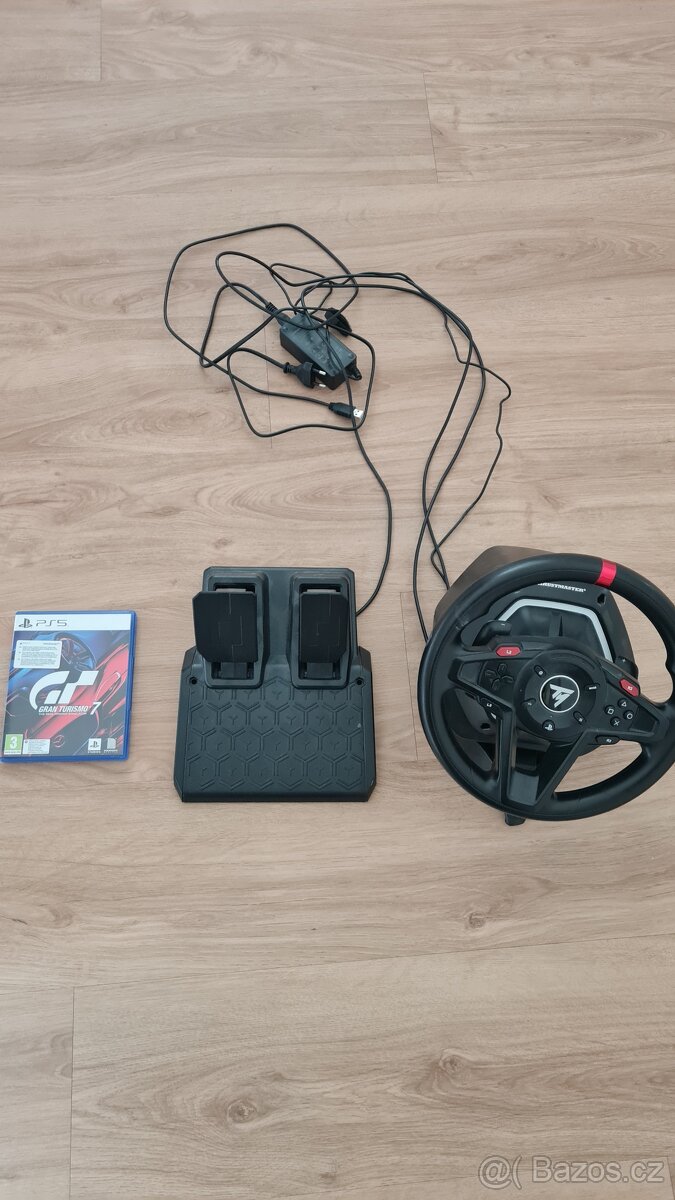 Hra PS5 - Gran Turismo 7 a Volant Thrustmaster T128, PC/PS5