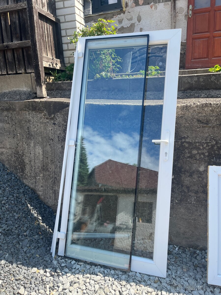 Plastové terasové dveře