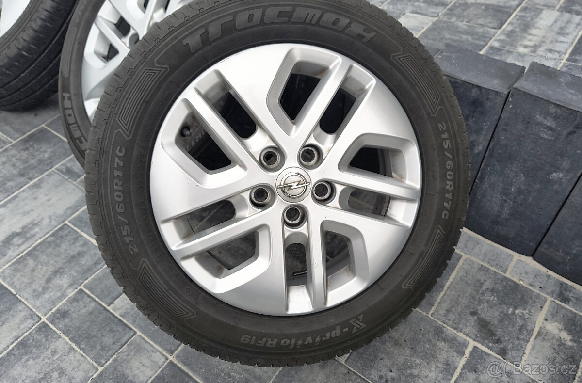 17 originál OPEL VIVARO RENAULT TRAFIC ☀️215/60 R17C TMPS