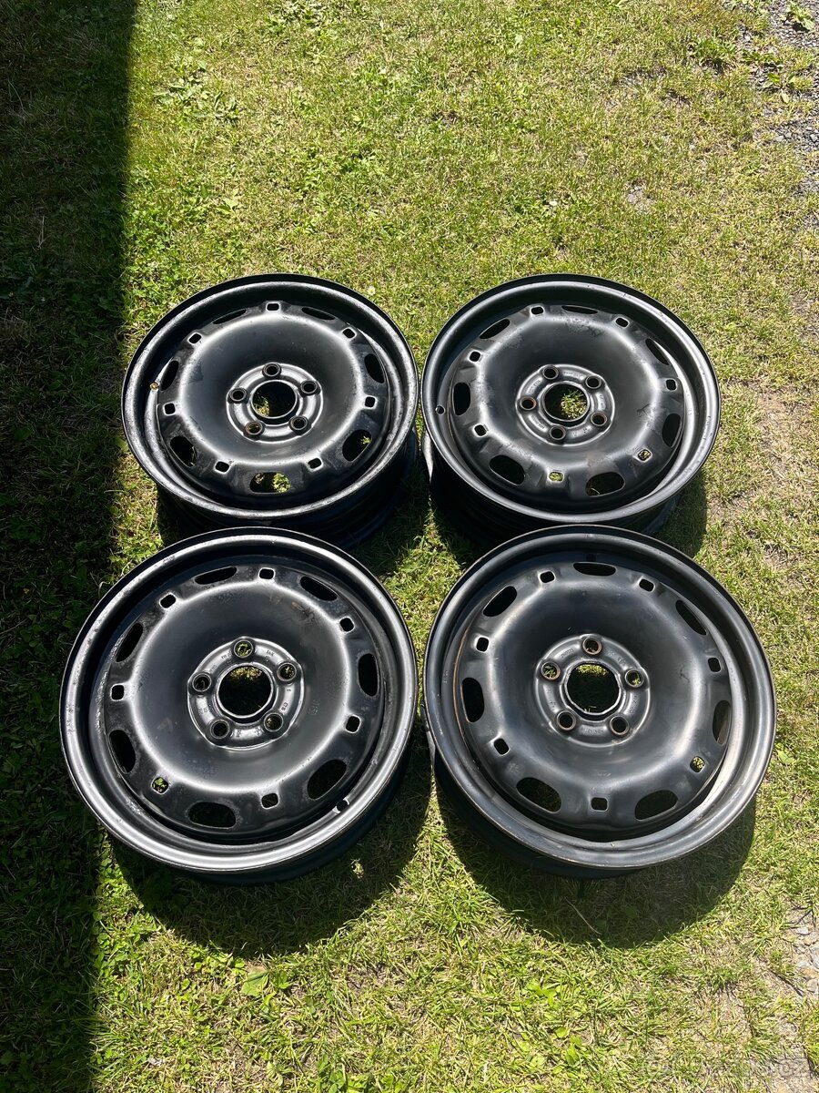 Plechové disky VW 5Jx14 5x100 ET35