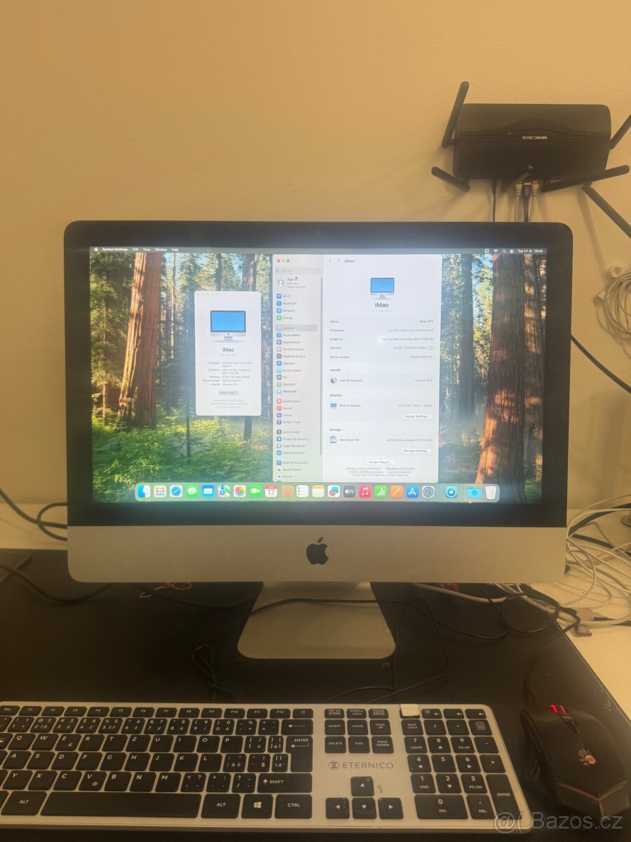 iMac 21,5” i5/8/512 SSD