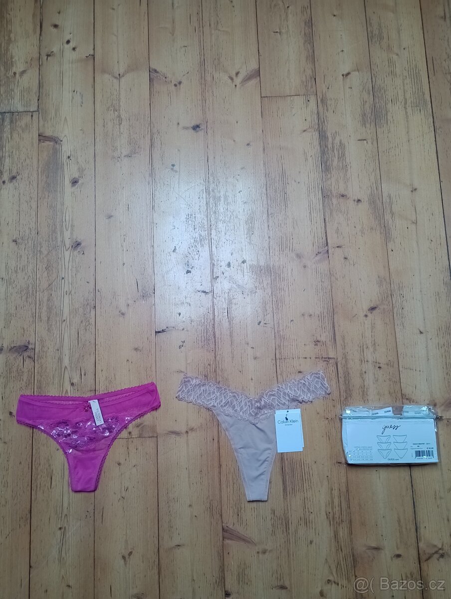 Dámské kalhotky Victoria´s Secret a Calvin Klein