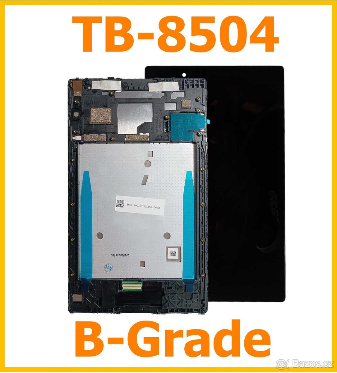 Original LCD displej/dotyk/ramecek Lenovo TB-8504
