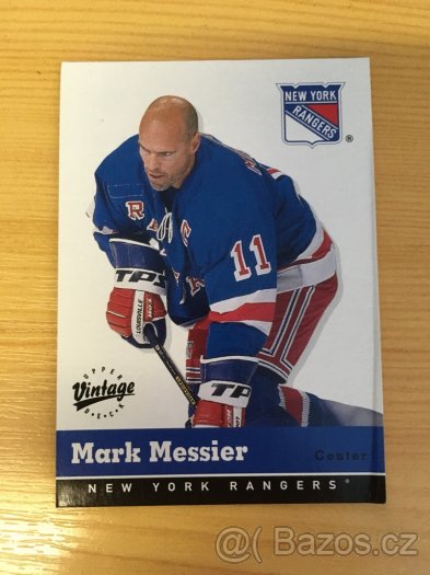 Hokejová karta 2000/2001 UPPER DECK Mark Messier