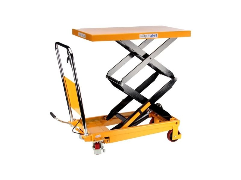 Zvedací stůl 350 kg nůžkový, hydraulický