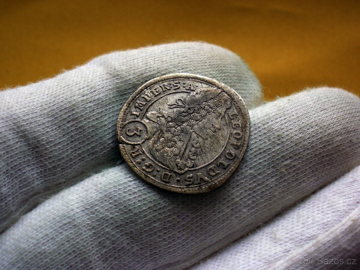 Stříbrný 3 Krejcar 1700 - Praha