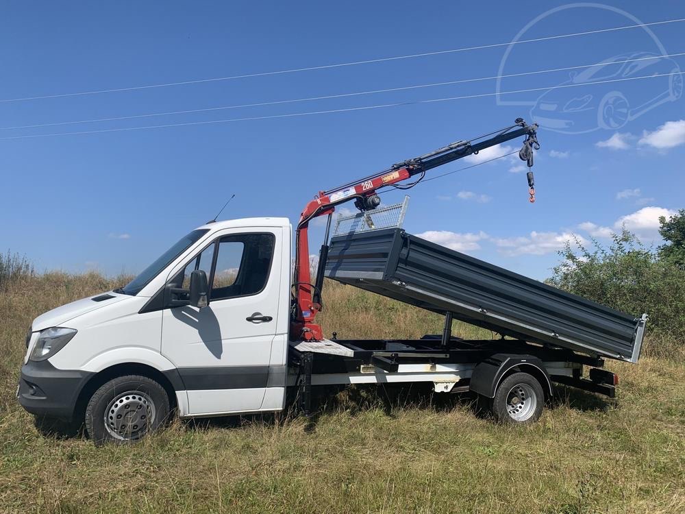 Mercedes-Benz Sprinter 513Cdi Novy sklápěč + HR 1.7t