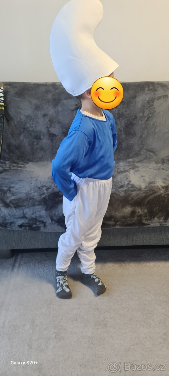 Maškarní kostým šmoula