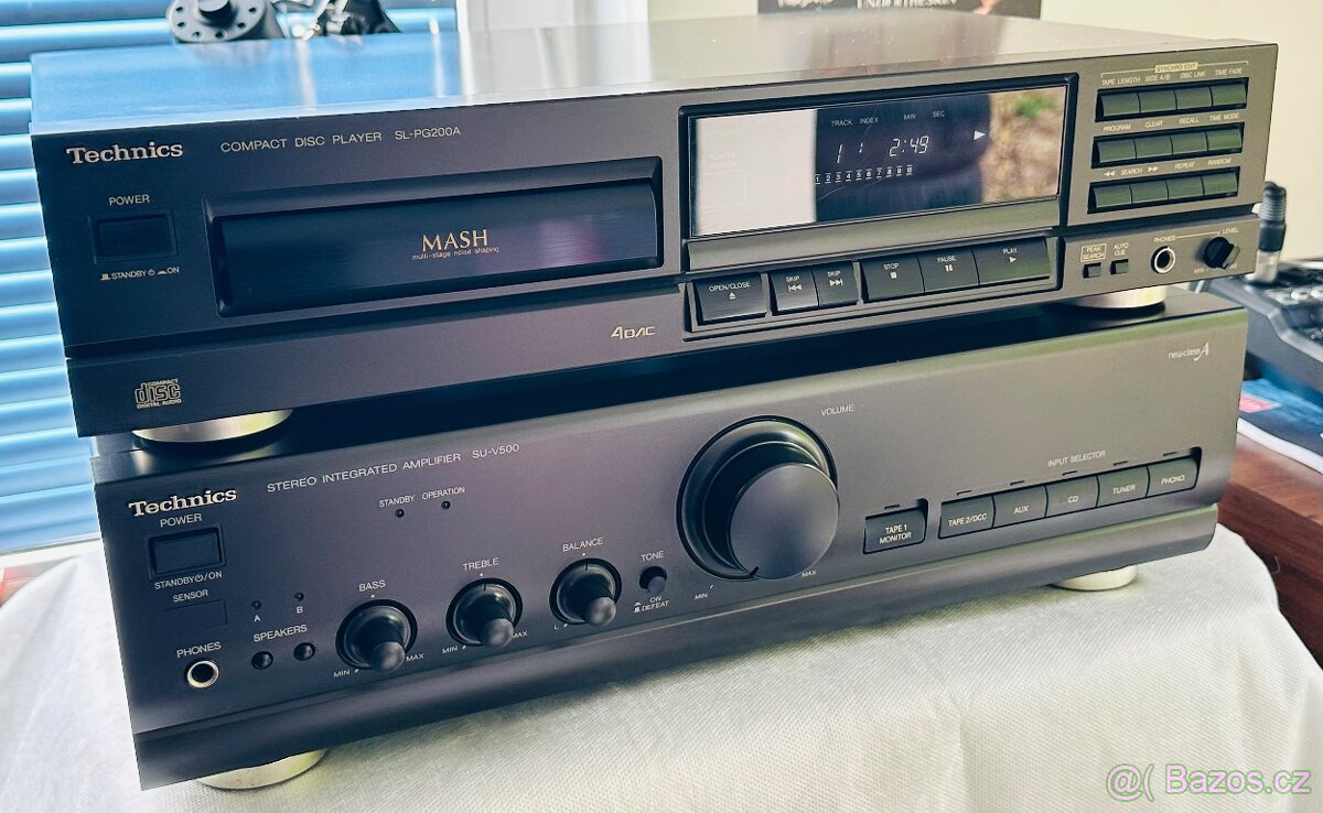 TECHNICS SL-PG200A a SU-V500