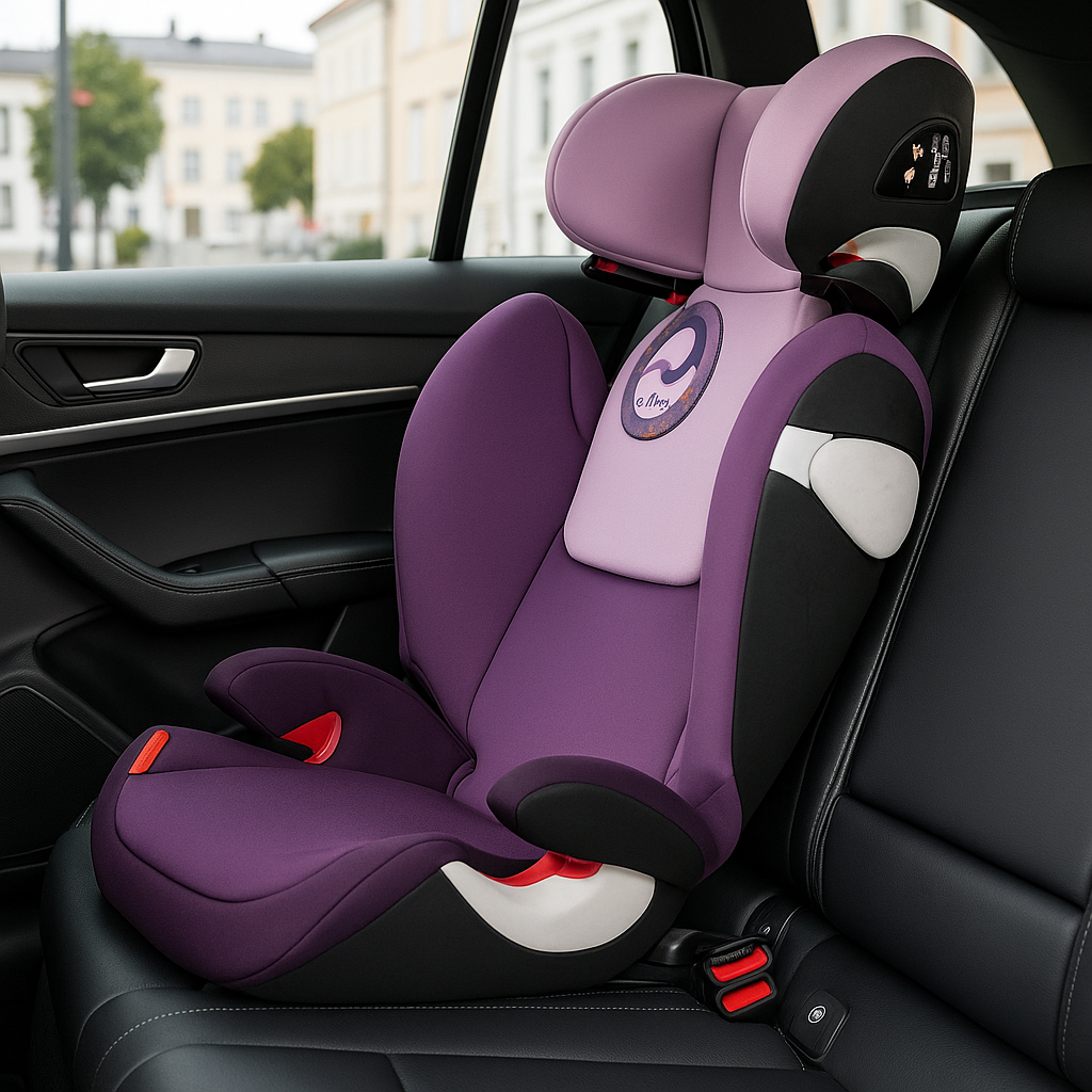 Cybex X-fix (15–36 kg) – fialovo-černá dětská autosedačka