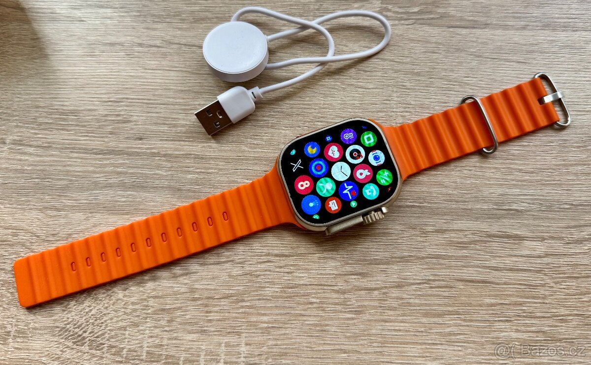 Chytré hodinky Smart Watch Ultra 49mm nové, Android/IOS