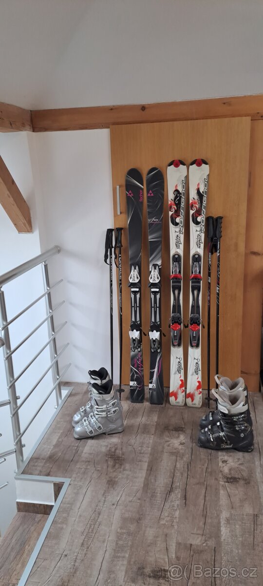 Dámské lyže 150cm a 154cm