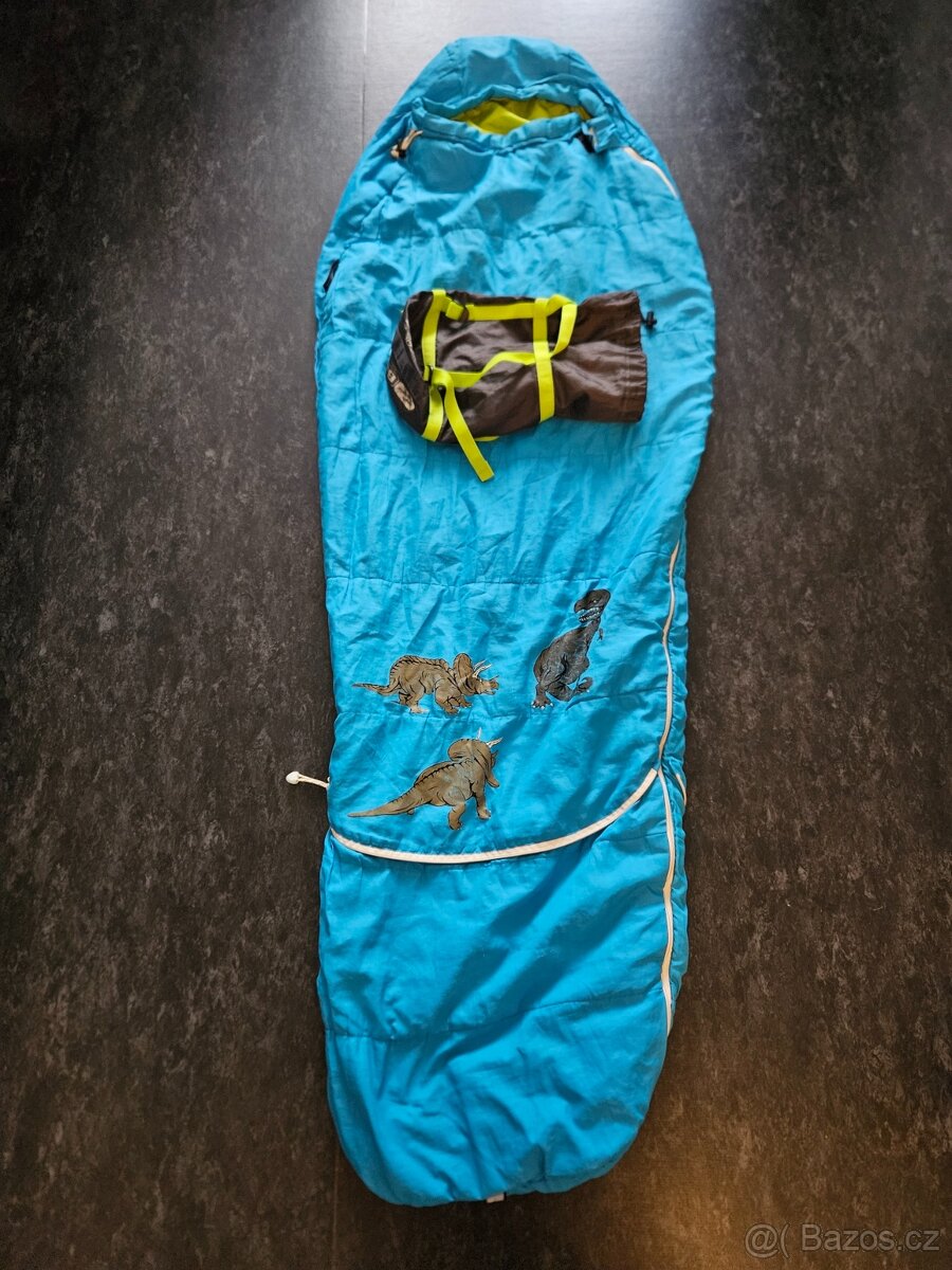 Boll Patrol Lite - dětský spacák modrý  (rostoucí)