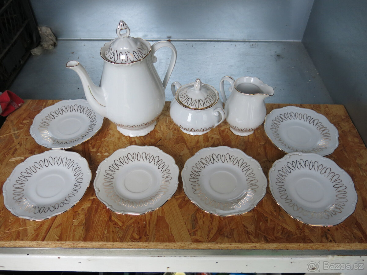 Porcelánová kávová souprava