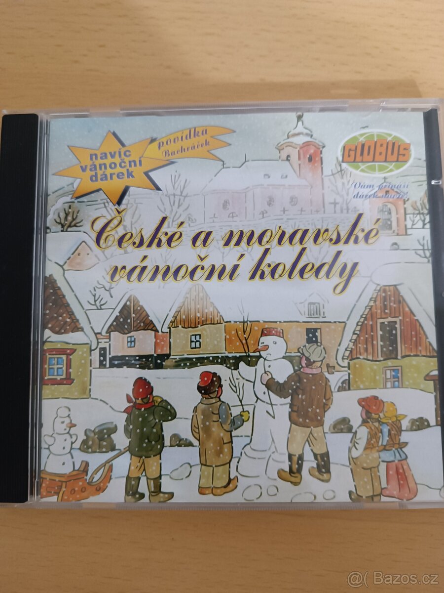 CD - České a moravské vánoční koledy.