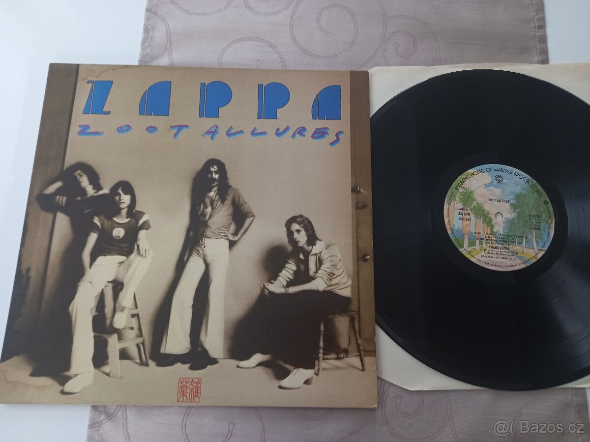 Frank  ZAPPA   „Zoot Allures „ /CBS 1976/top st ,