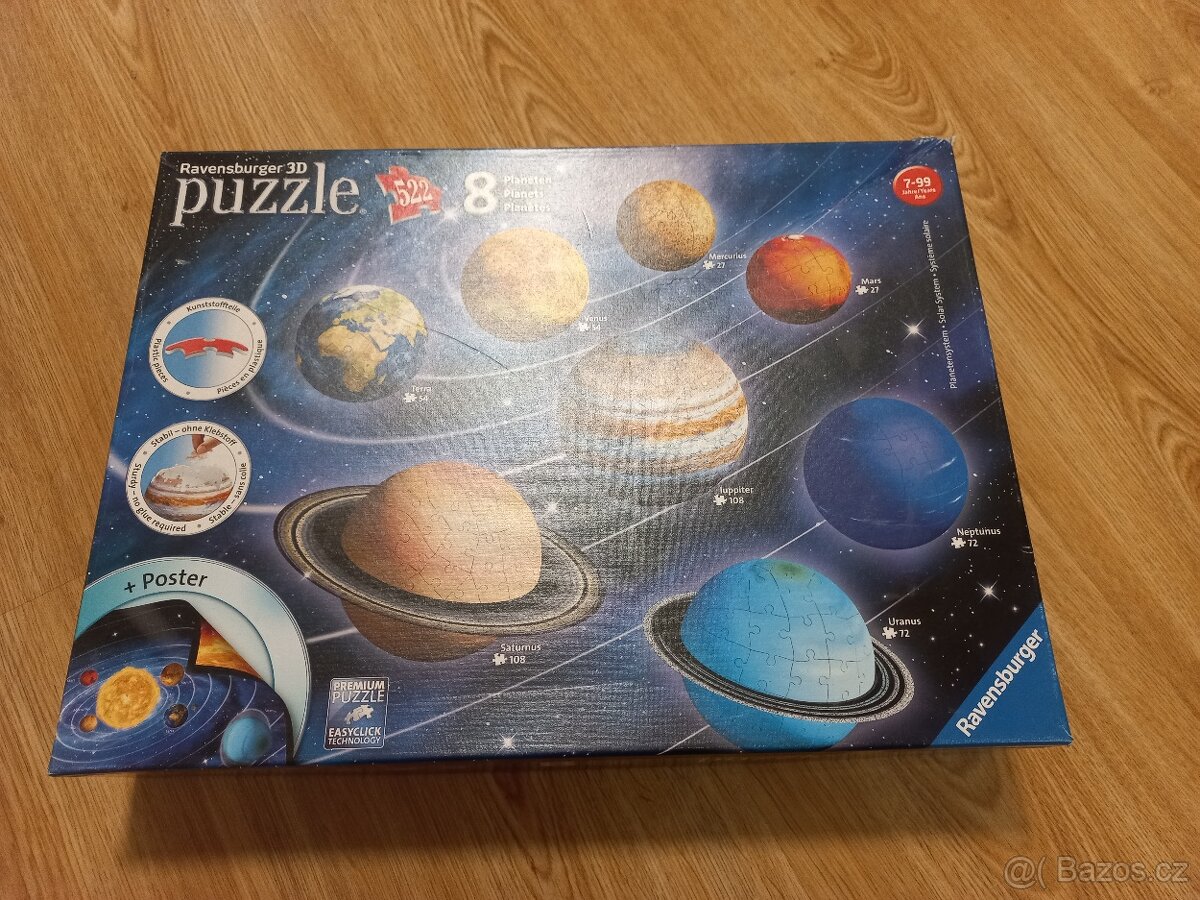 Ravensburger Planetární soustava 3D puzzle