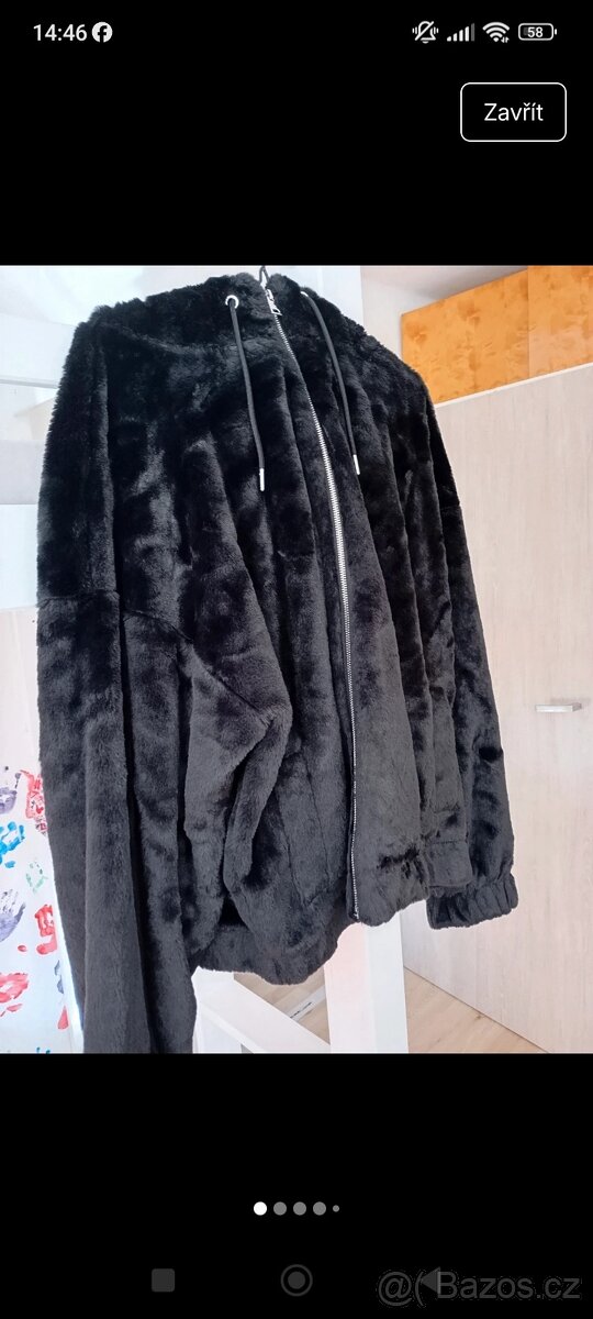 Dámská mikina kožíšek v.50