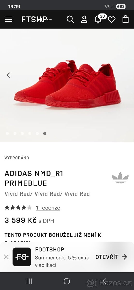 Pánské boty Adidas NMD R1 Primeblue