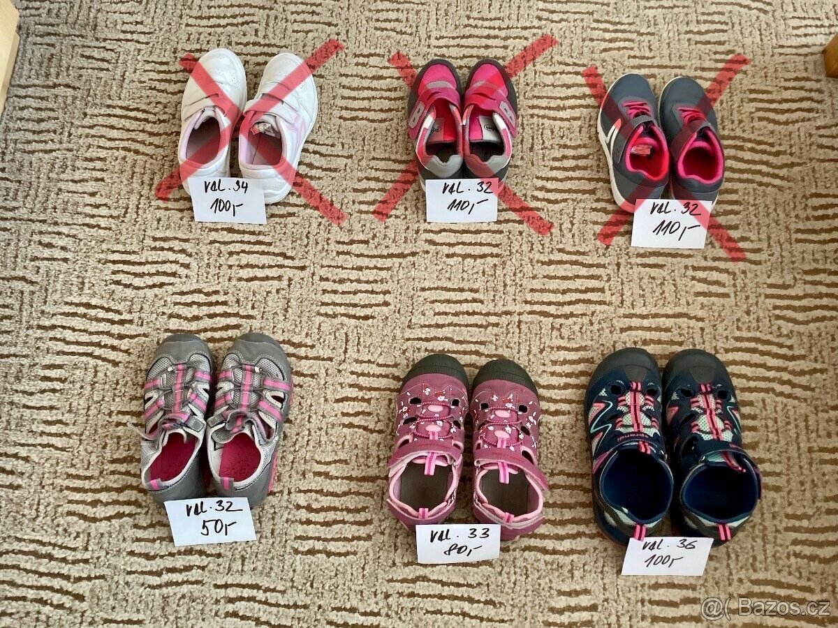 Botky vel.32-36