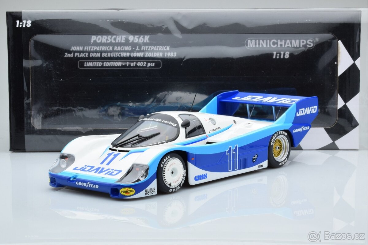 MINICHAMPS - Porsche 1/18 #11 JDAVID (155836611)