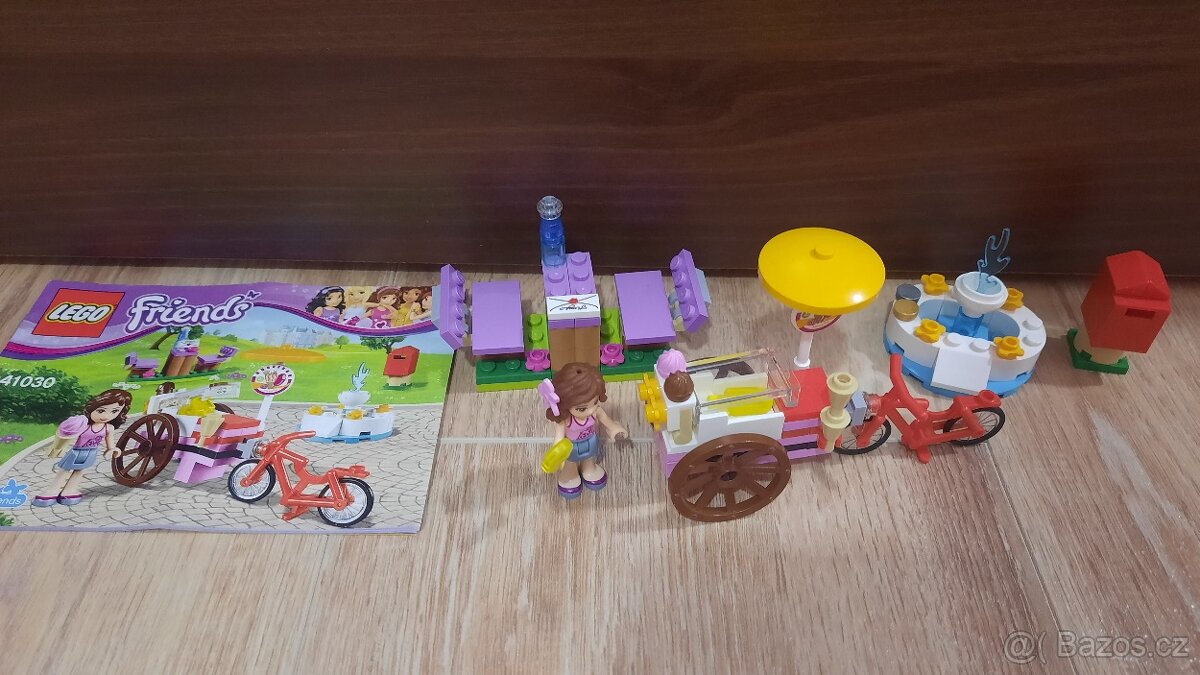 Lego Friends 41030 Olivia a zmrzlinářské kolo