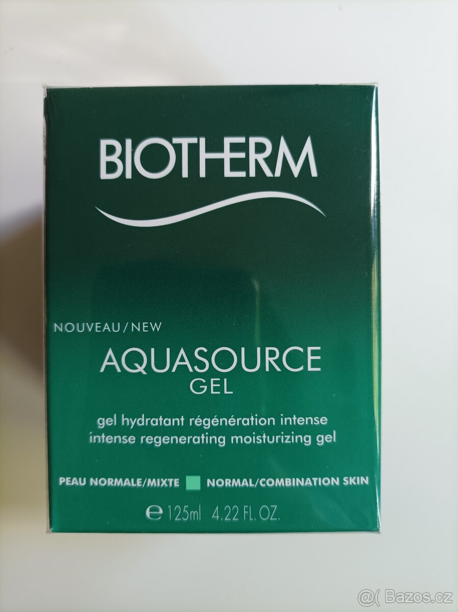 Nový XXL Biotherm aquasource gel 125 ml