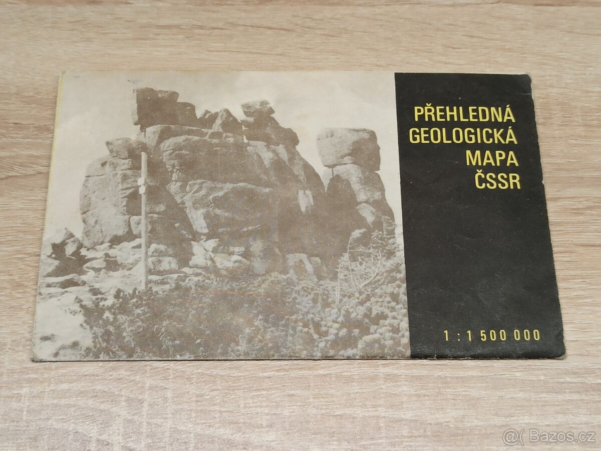 PŘEHLEDNÁ GEOLOGICKÁ MAPA ČSSR 1969