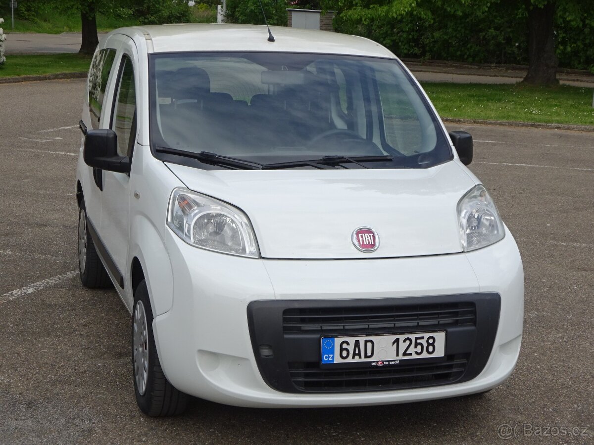 Fiat Qubo 1.4i CNG r.v.2017 (1.Majitel) Koupeno v ČR