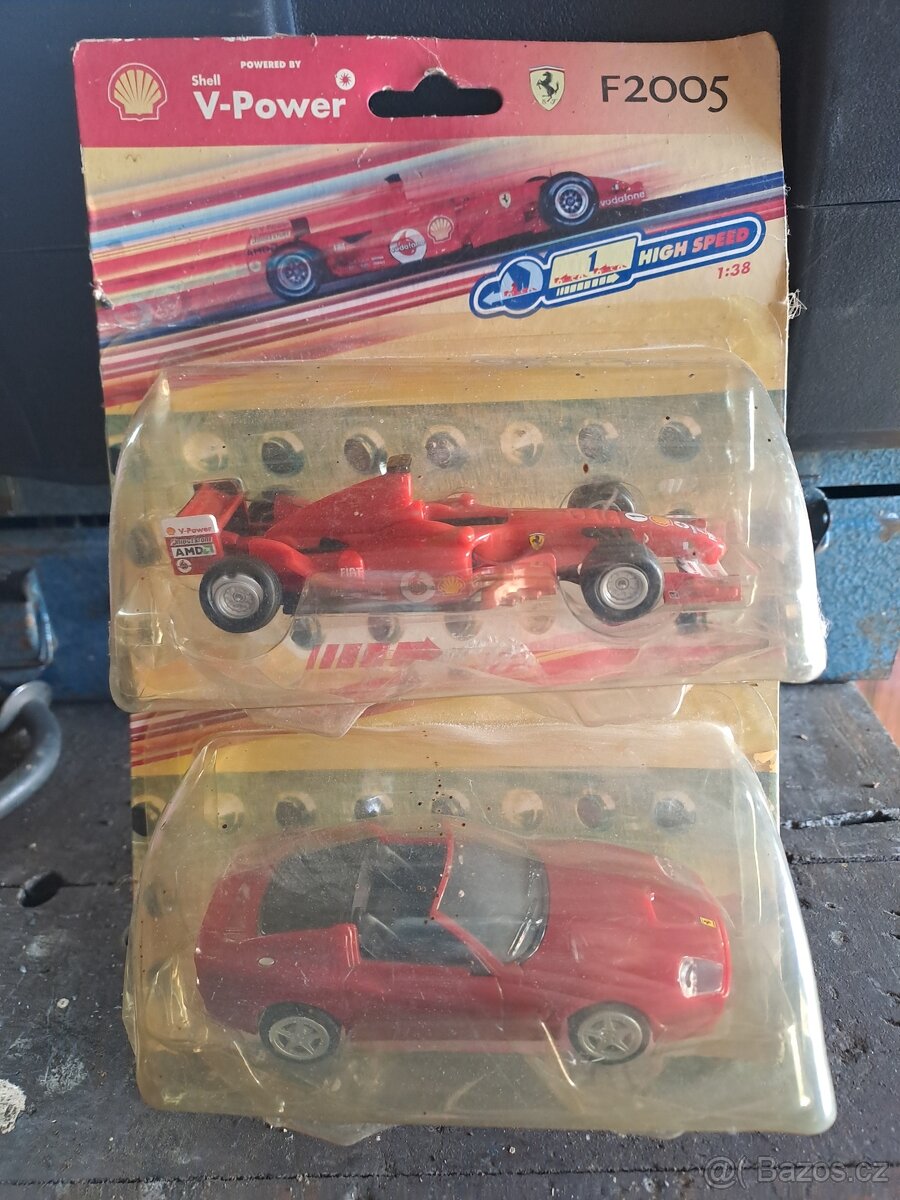 Autíčka Ferrari