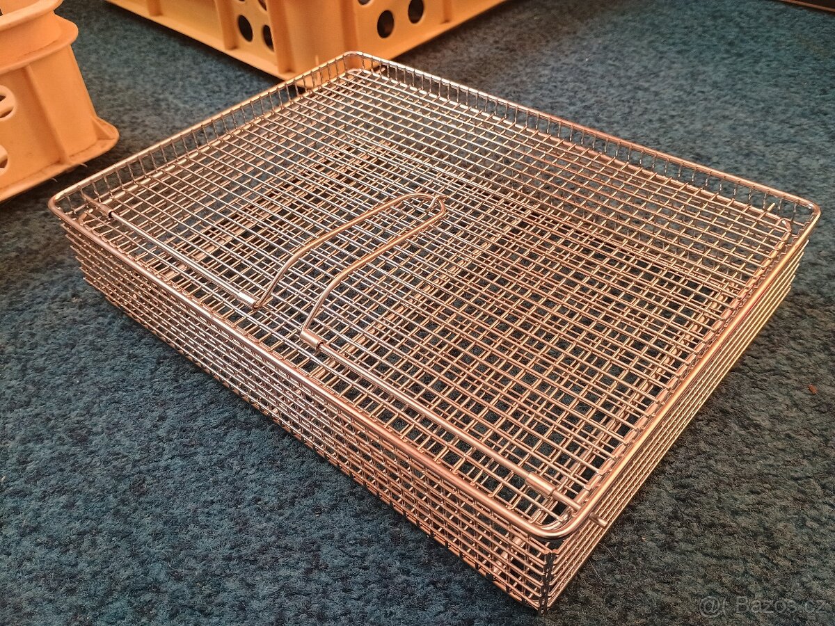 Grilovací, opékací koš 33,5x25x7