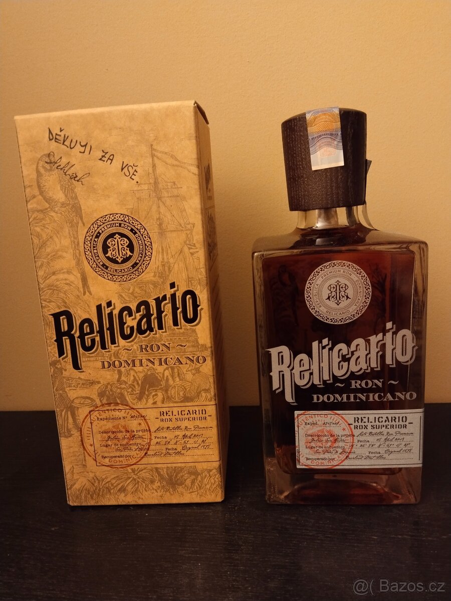Relicario Ron Dominicano 40% 0,7l