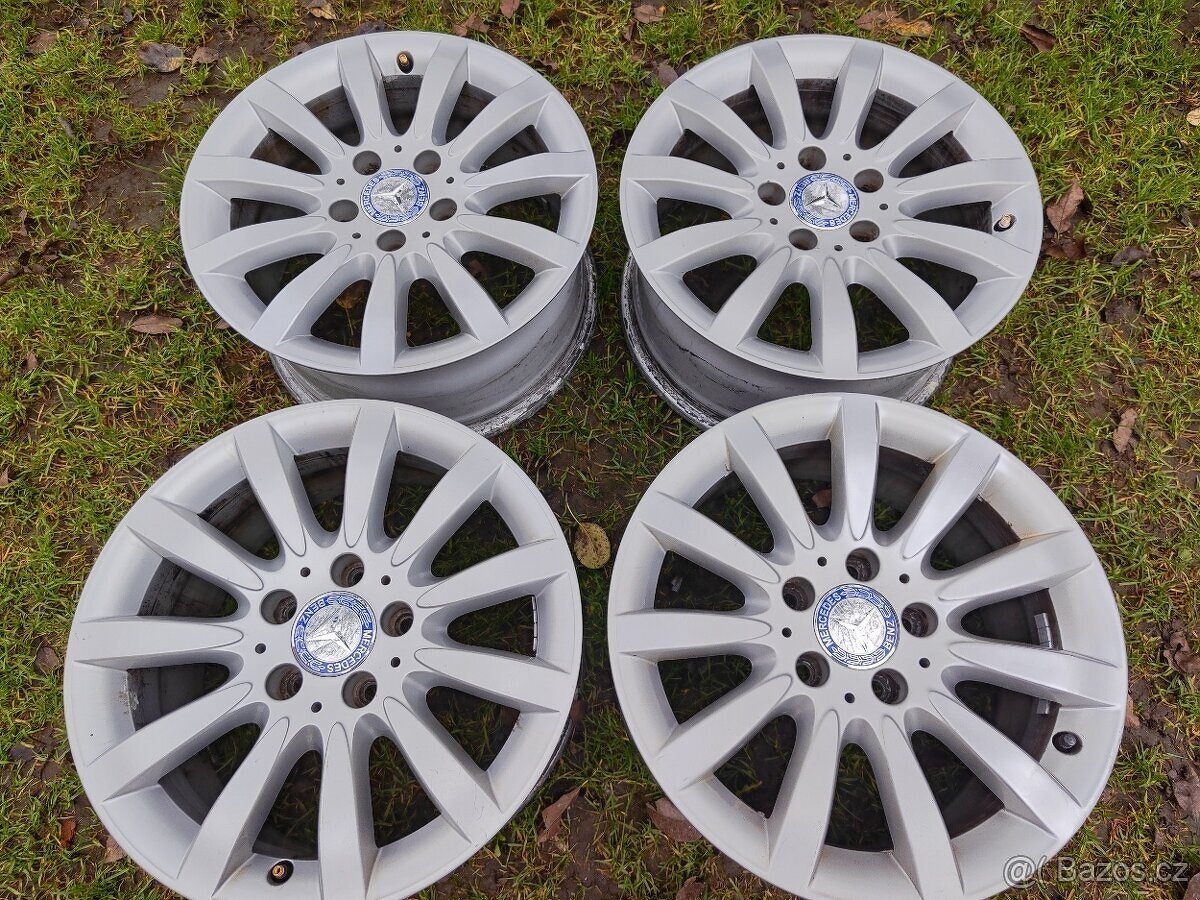Alu kola originál Mercedes w211 třída E r16 5x112