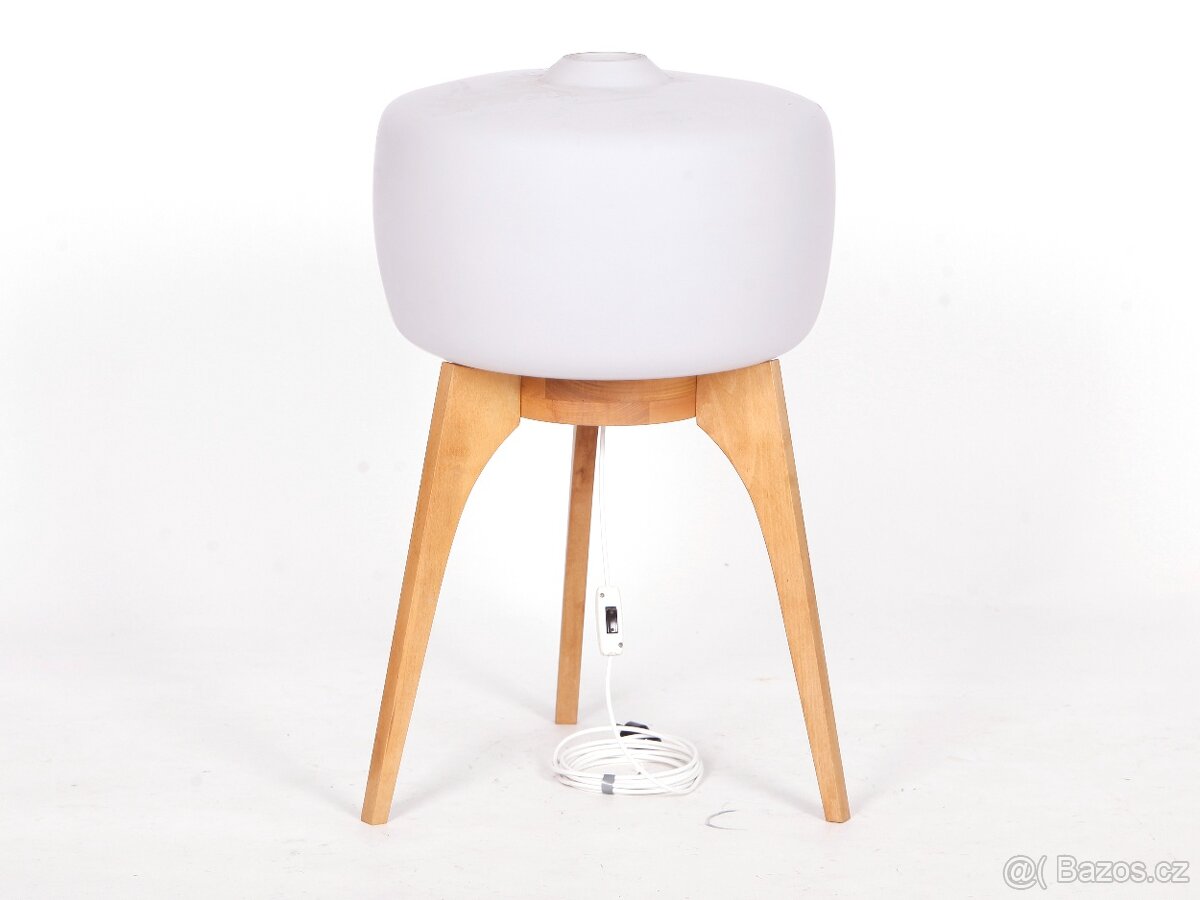 Vyhledávaná podlahová retro lampa ÚLUV, 100 % stav.