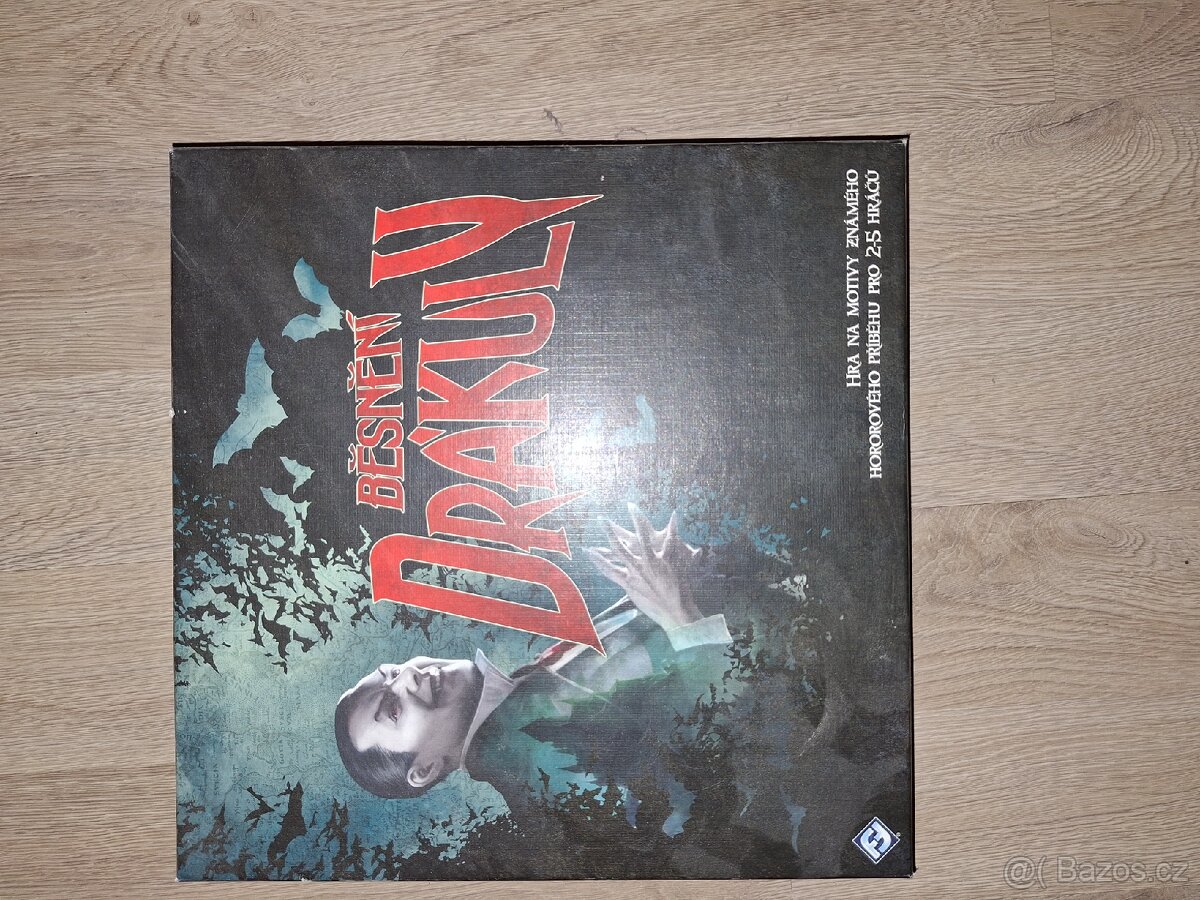 Běsnění Drákuly deskova hra