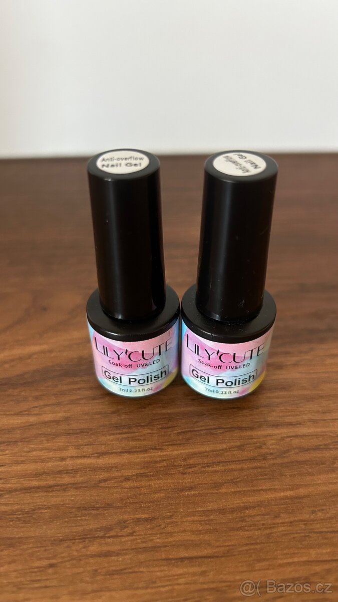 2x anti-overflow gel na nehty