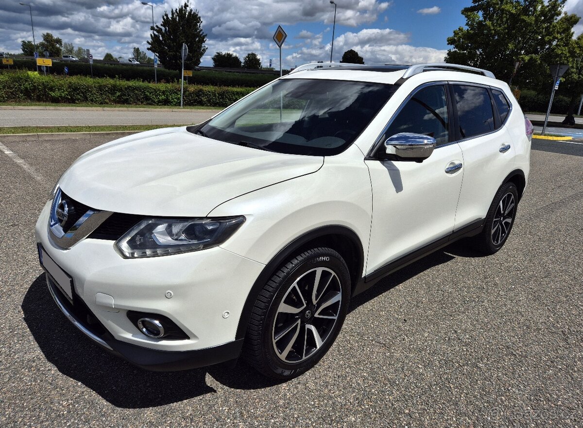 NISSAN X-TRAIL DCi 2016 MANUÁL 7MÍST LED 4x4 ⭐PLNÁ VÝBAVA